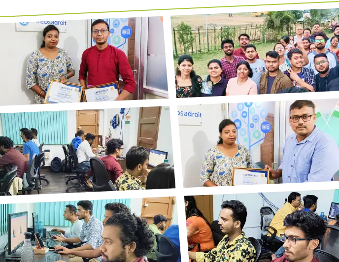 Team Member Card Mobile An image of all team members of Websadroit